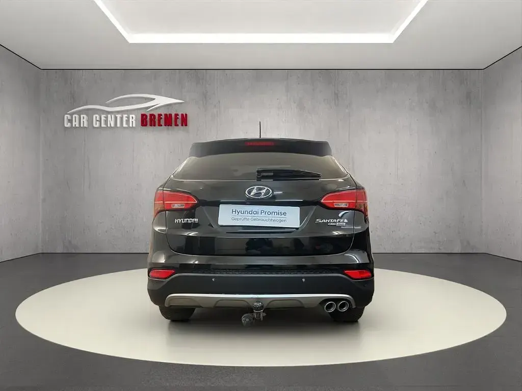 Gebraucht Hyundai Santa Fe Premium 197 PS (144 kW) 2012 Schwarz SUV