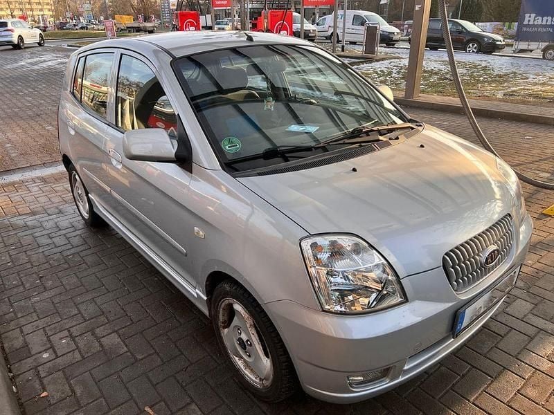 Gebraucht Kia Picanto EX 65 PS (47 kW) 2005 Silber Kleinwagen