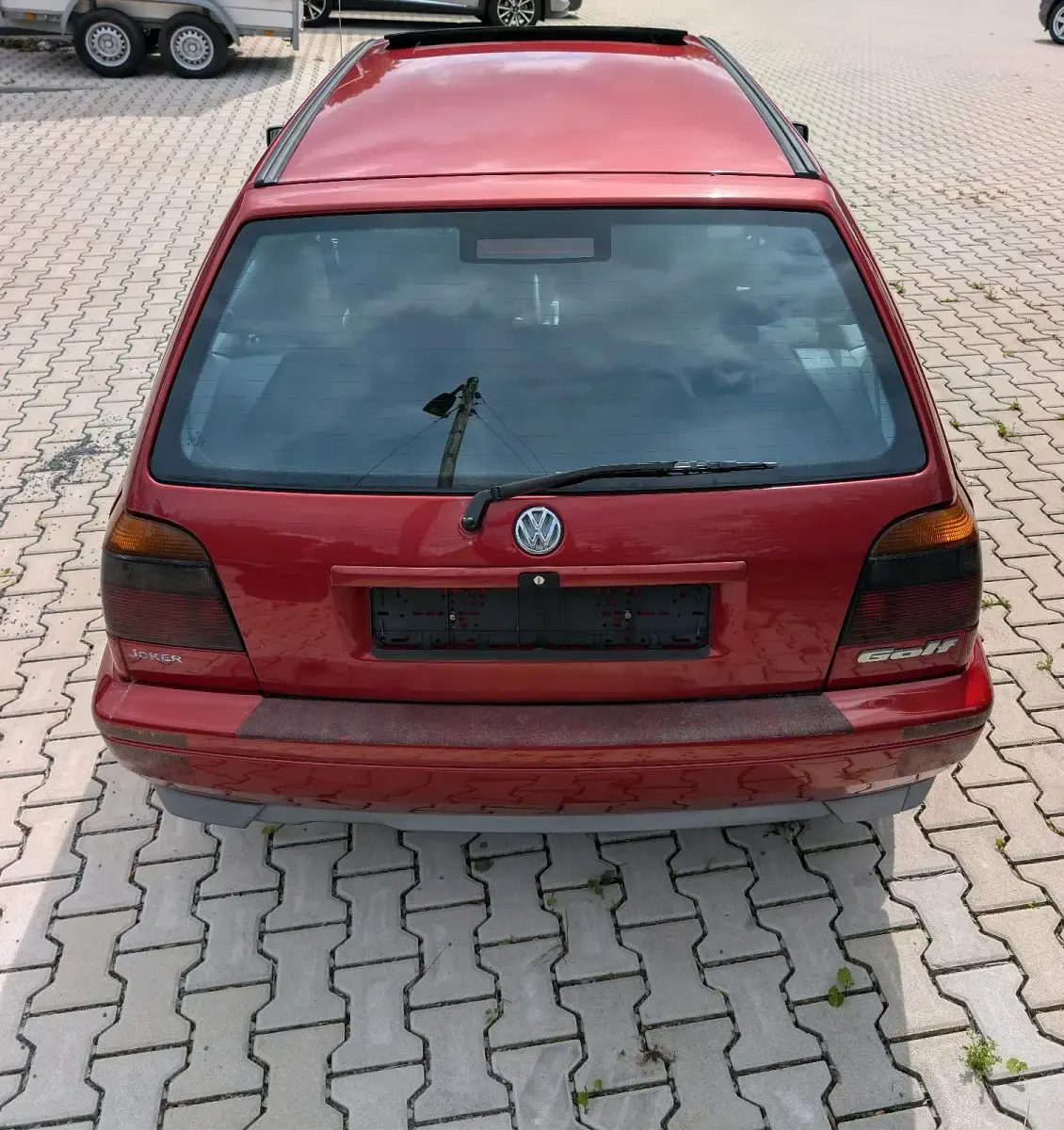 Gebraucht VW Golf III 60 PS (44 kW) 1998 Rot Kleinwagen
