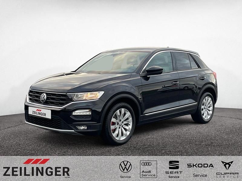 Schwarz Gebraucht 2019 VW T-Roc Sportline SUV | 21.195 € (Superpreis) - Bild 1/4