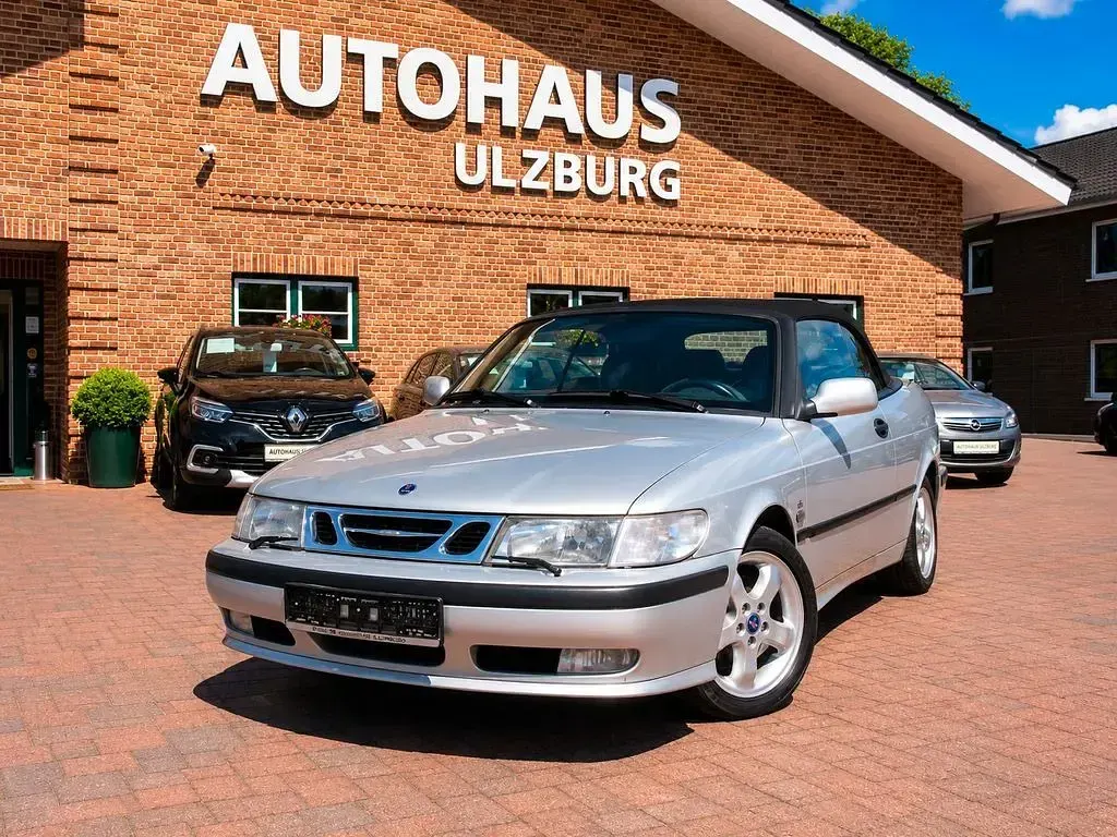 Gebraucht Saab 9-3 150 PS (110 kW) 2001 Silber Cabrio