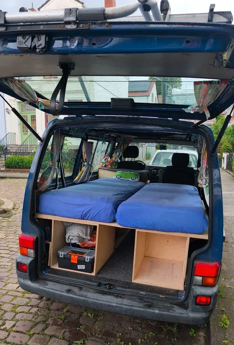 Gebraucht VW Transporter 102 PS (75 kW) 2002 Blau Van