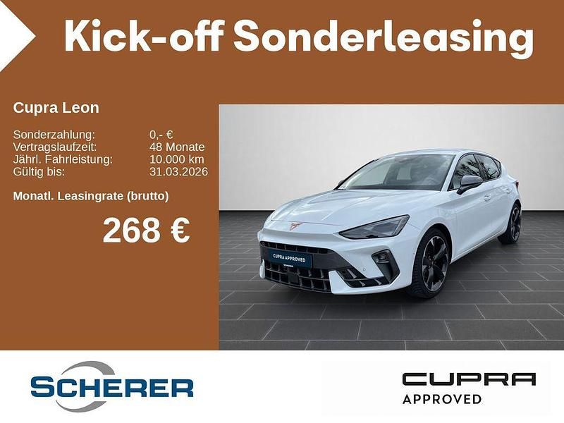 Gebraucht Cupra Leon 150 PS (110 kW) 2025 Glacial weiß metallic (metallic) Limousine
