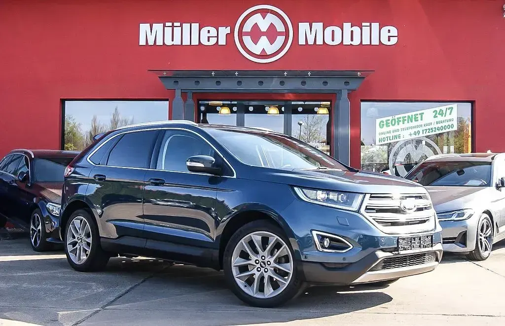 Occasion Ford Edge 209 ch (153 kW) 2016 Bleue SUV