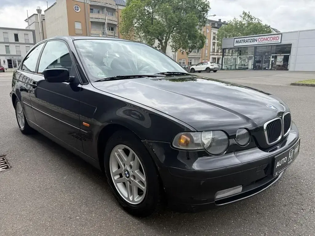 Gebraucht BMW 316 Compact 116 PS (85 kW) 2001 Schwarz Kleinwagen