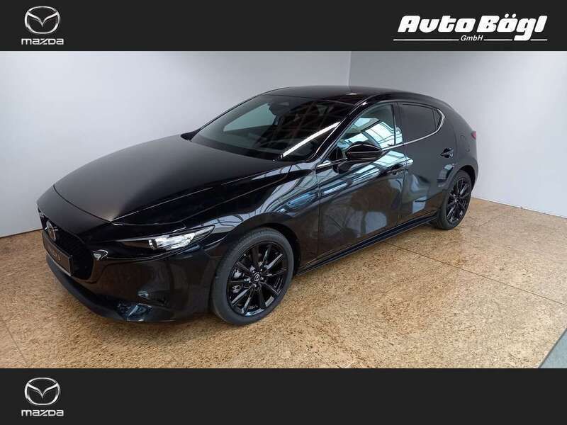 Jet black Gebraucht 2023 Mazda 3 Nagisa Limousine | 27.980 € (Fairer Preis) - Bild 1/4