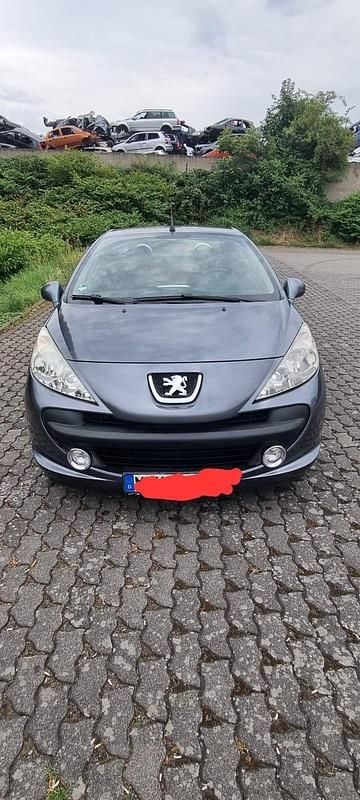 Grau Gebraucht 2009 Peugeot 207 CC Cabrio | 1.300 € (Superpreis) - Bild 1/4