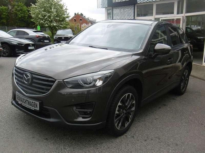 Obsidiangrau metallic Gebraucht 2016 Mazda CX-5 Sports-Line SUV | 14.990 € (Fairer Preis) - Bild 1/4