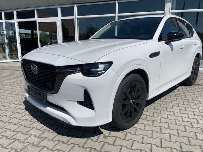 Rhodium white Gebraucht 2023 Mazda CX-60 Homura-Line SUV | 42.990 € (Superpreis) - Bild 1/4