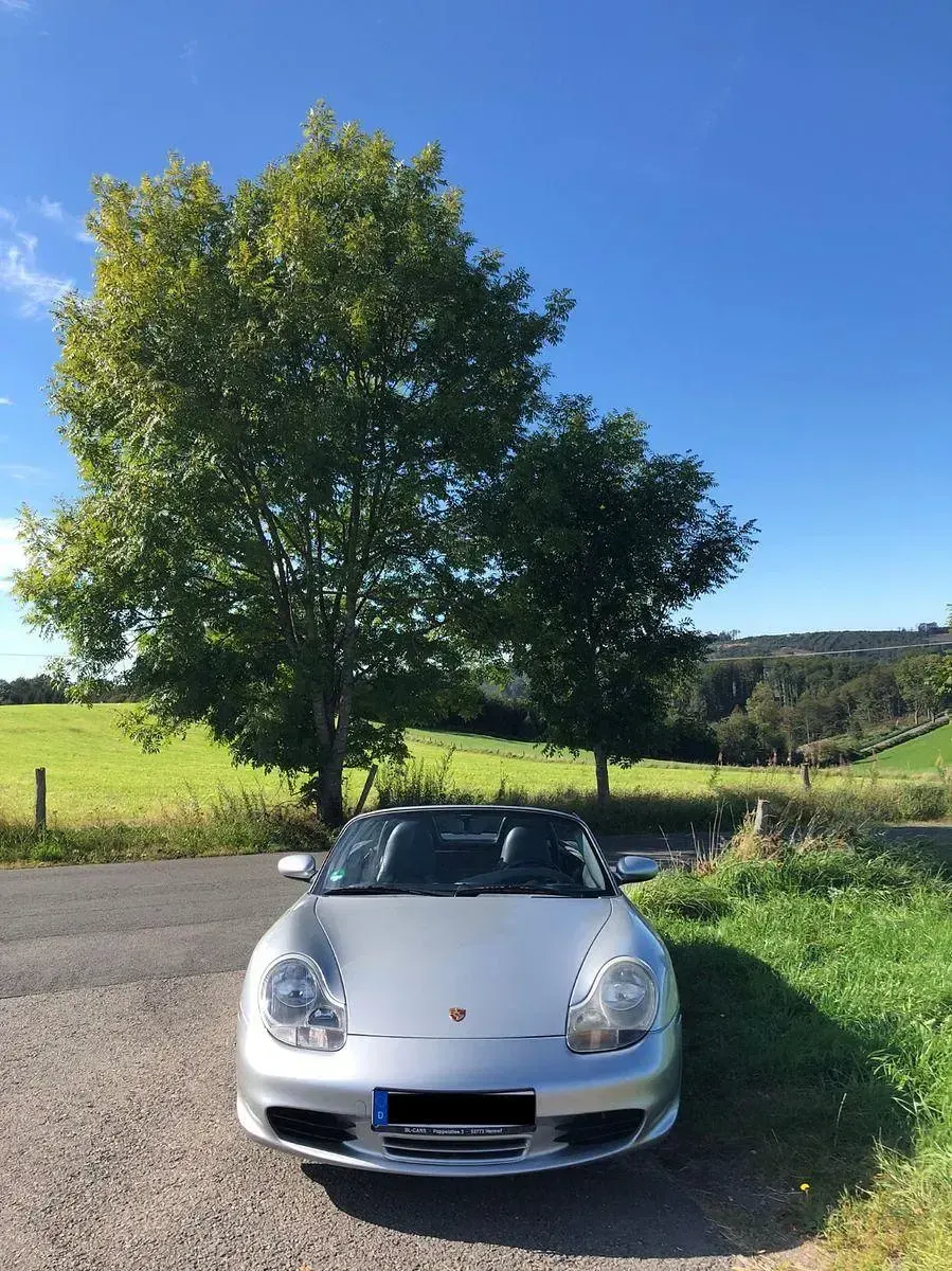 Gebraucht Porsche Boxster S 260 PS (191 kW) 2003 Silber Cabrio