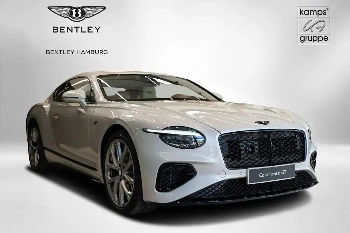 Neu Bentley Continental 680 PS (500 kW) 2026 White sand by mulliner Coupé