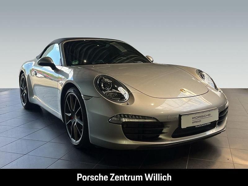Silber Gebraucht 2013 Porsche 911 Carrera Cabriolet Sport Cabrio | 83.900 € (Teuer) - Bild 1/3