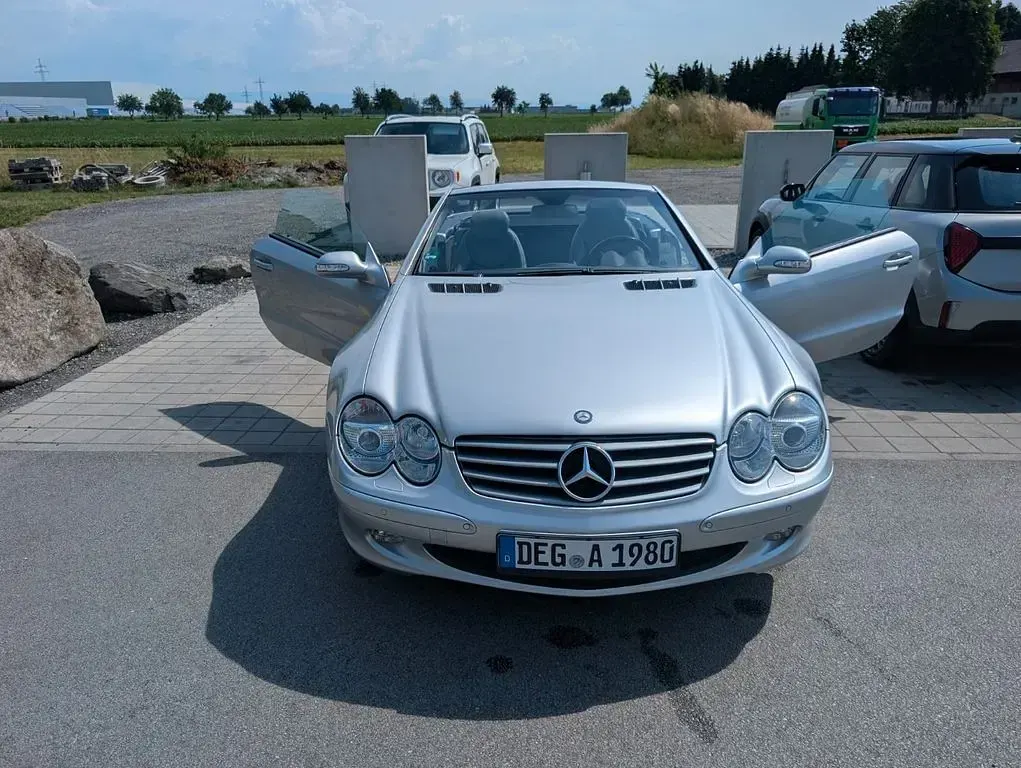 Gebraucht Mercedes SL350 245 PS (180 kW) 2002 Grau Cabrio