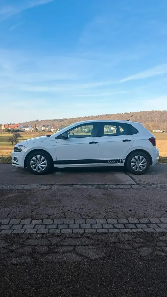 Gebraucht VW Polo 75 PS (55 kW) 2018 Weiß Kleinwagen