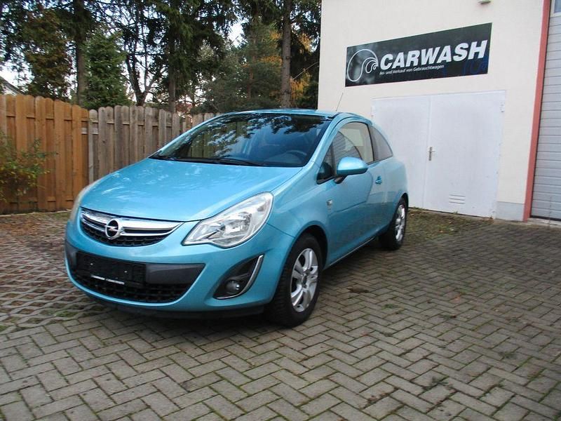 Gebraucht Opel Corsa Satellite 69 PS (50 kW) 2011 Blau Kleinwagen