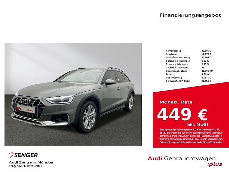 Grau Gebraucht 2022 Audi A4 Allroad Business Kombi | 43.880 € - Bild 1/4