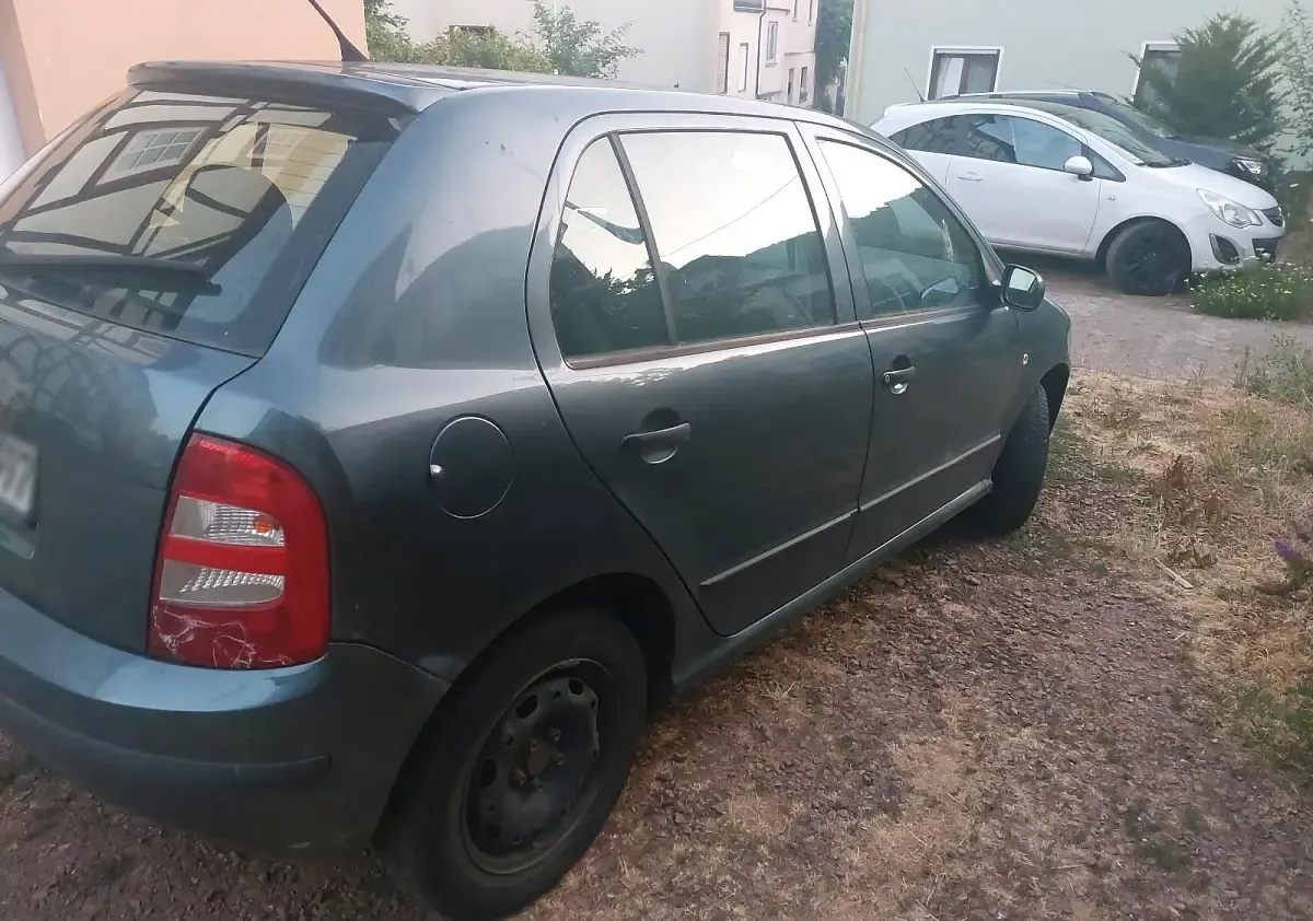 Gebraucht Skoda Fabia 75 PS (55 kW) 2004 Blau Kleinwagen