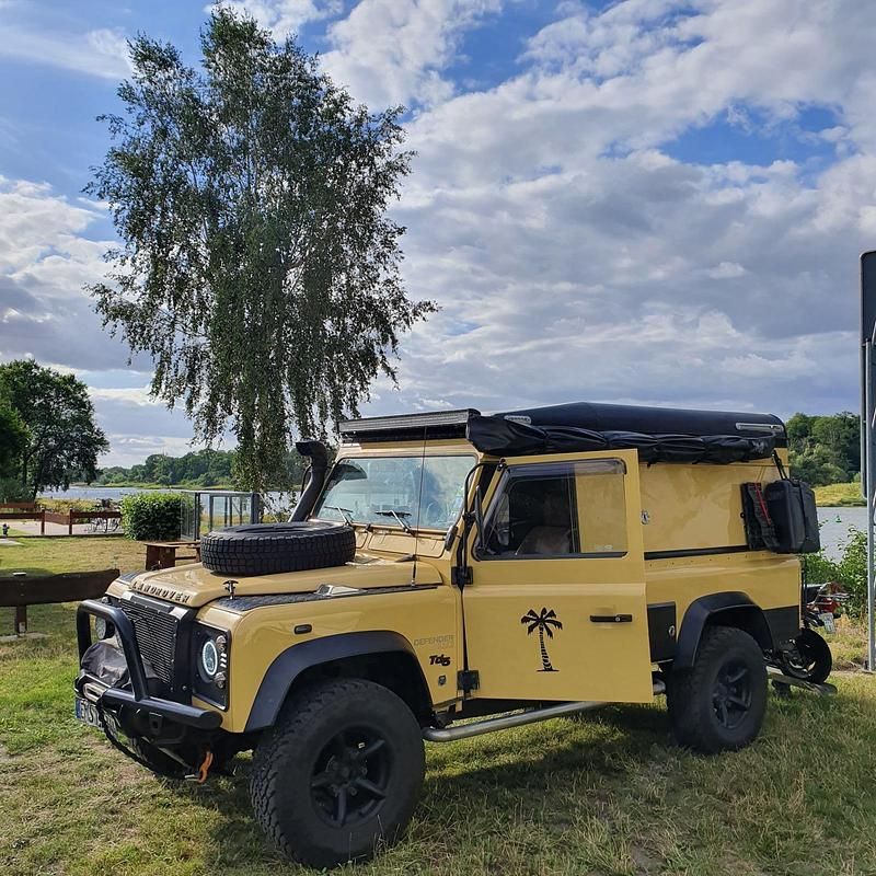 Gebraucht Land Rover Defender S 122 PS (89 kW) 2003 Beige Kombi