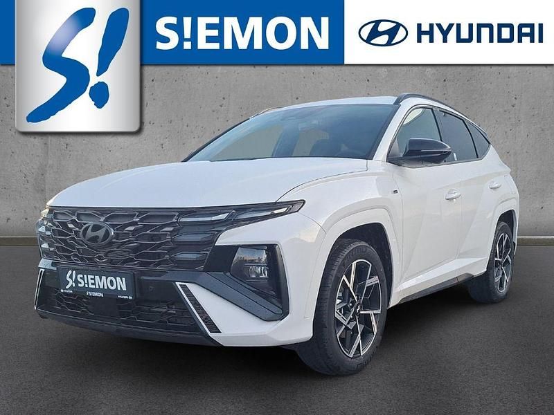 Atlas white Neu 2025 Hyundai Tucson N Line SUV | 37.330 € (Fairer Preis) - Bild 1/4