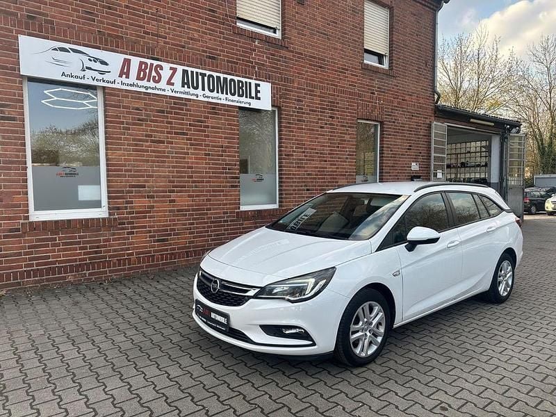 Gebraucht Opel Astra Edition 95 PS (69 kW) 2017 Weiß Kombi