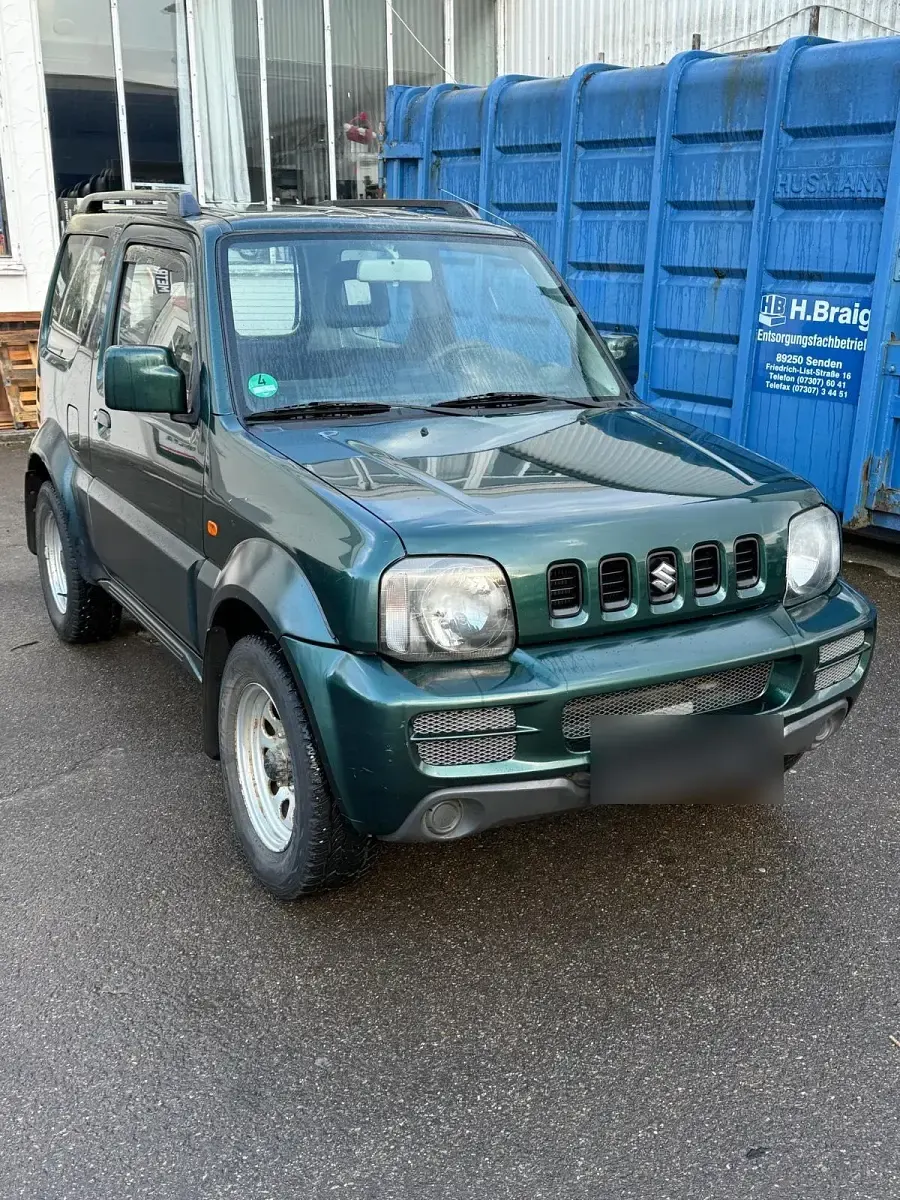Gebraucht Suzuki Jimny 85 PS (62 kW) 2008 Grün SUV
