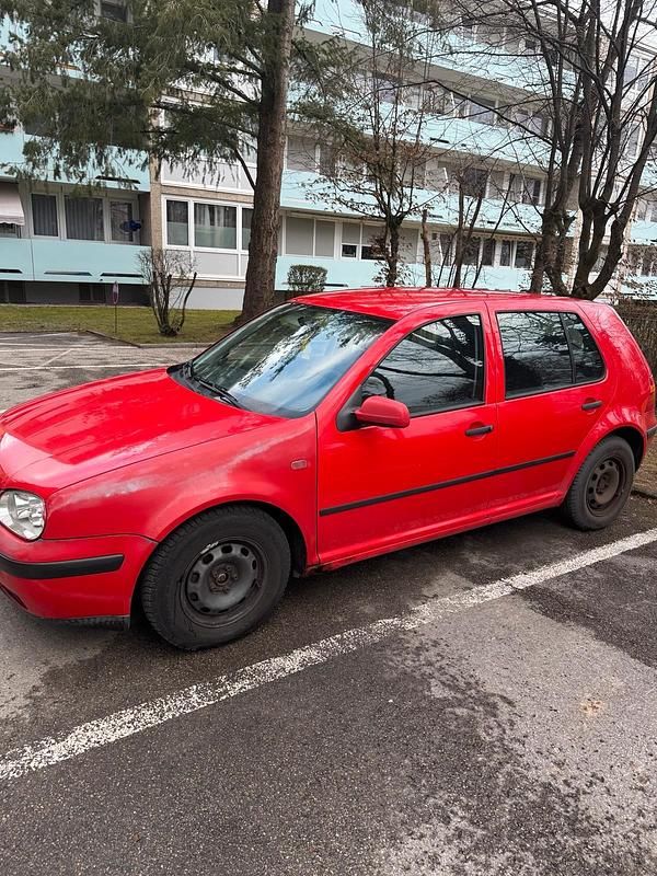 Gebraucht VW Golf IV 80 PS (58 kW) 1999 Rot Kleinwagen