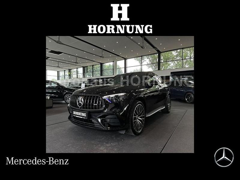 Metalliclack obsidianschwarz Gebraucht 2025 Mercedes GLC43 AMG AMG Coupé | 89.990 € - Bild 1/4