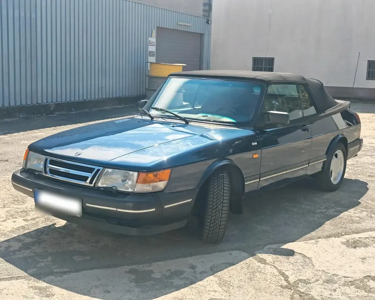 Gebraucht Saab 900 Cabriolet 141 PS (103 kW) 1992 Blau Cabrio