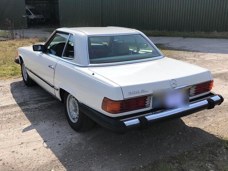 Gebraucht Mercedes SL380 1985 Weiß Cabrio