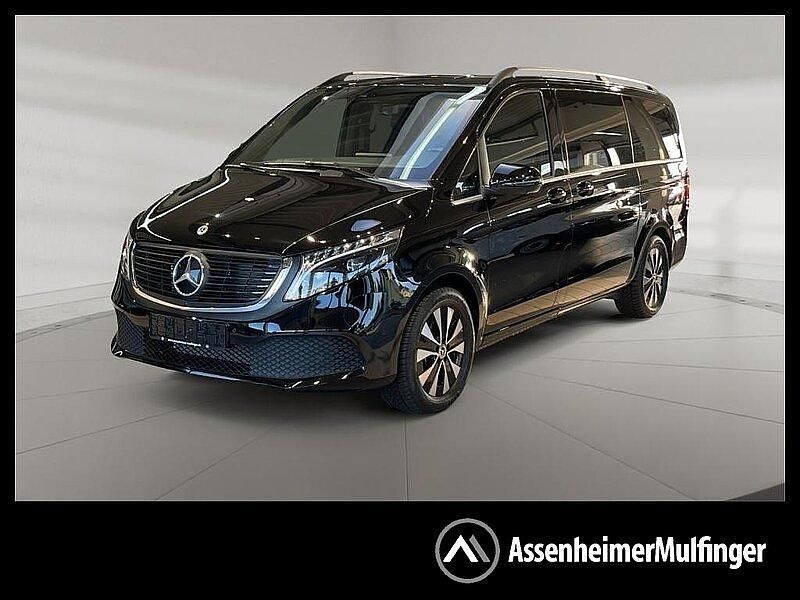 Obsidianschwarz metallic Gebraucht 2024 Mercedes EQV300 Van / Kleinbus | 55.950 € (Etwas zu teuer) - Bild 1/4