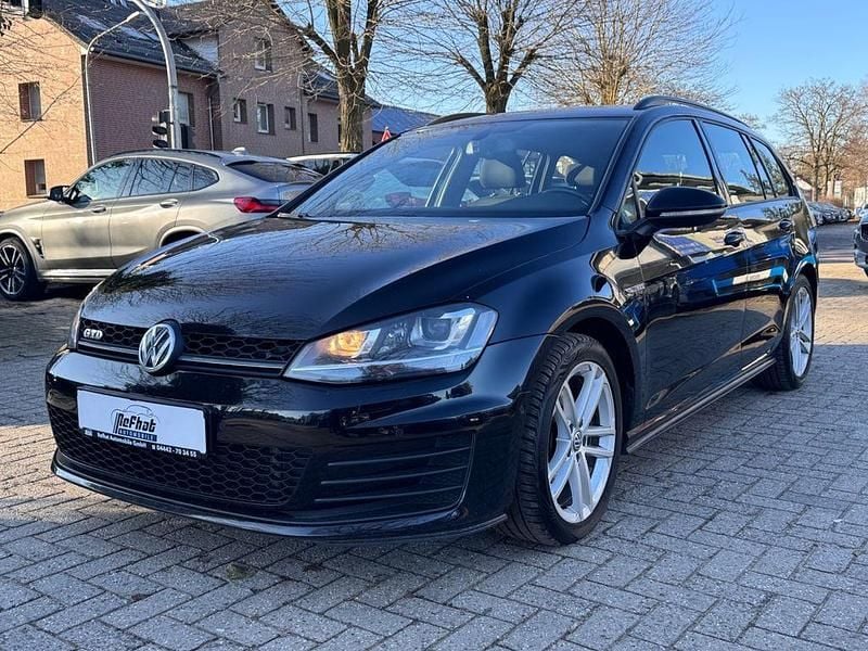 Gebraucht VW Golf VII GTD 184 PS (135 kW) 2015 Schwarz Kombi
