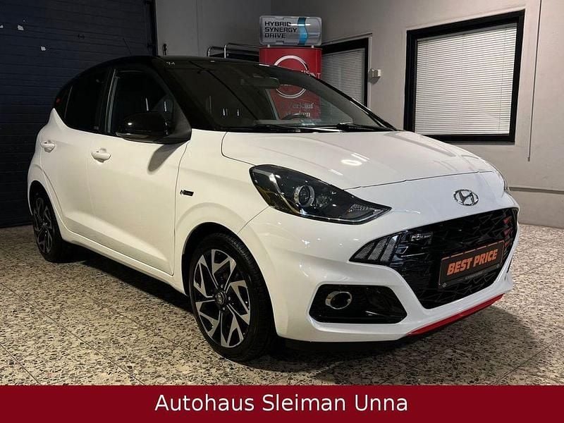 Weiß Gebraucht 2020 Hyundai i10 N Line Kleinwagen | 10.790 € (Guter Preis) - Bild 1/4