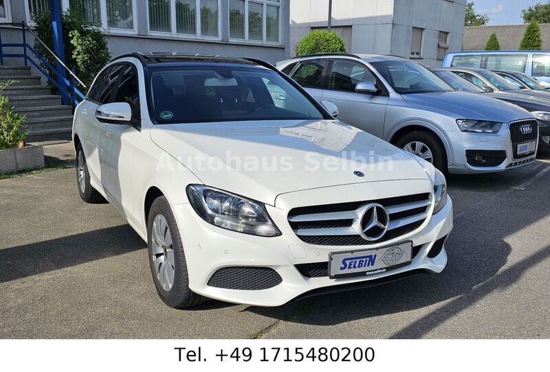 Weiß Gebraucht 2017 Mercedes C200 Business Limousine | 9.999 € (Fairer Preis) - Bild 1/4