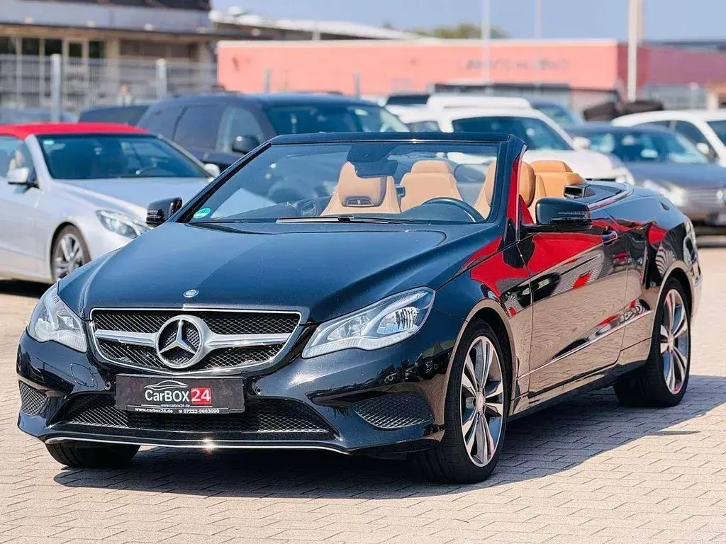 Gebraucht Mercedes E220 170 PS (125 kW) 2016 Obsidianschwarz  metalliclack Cabrio