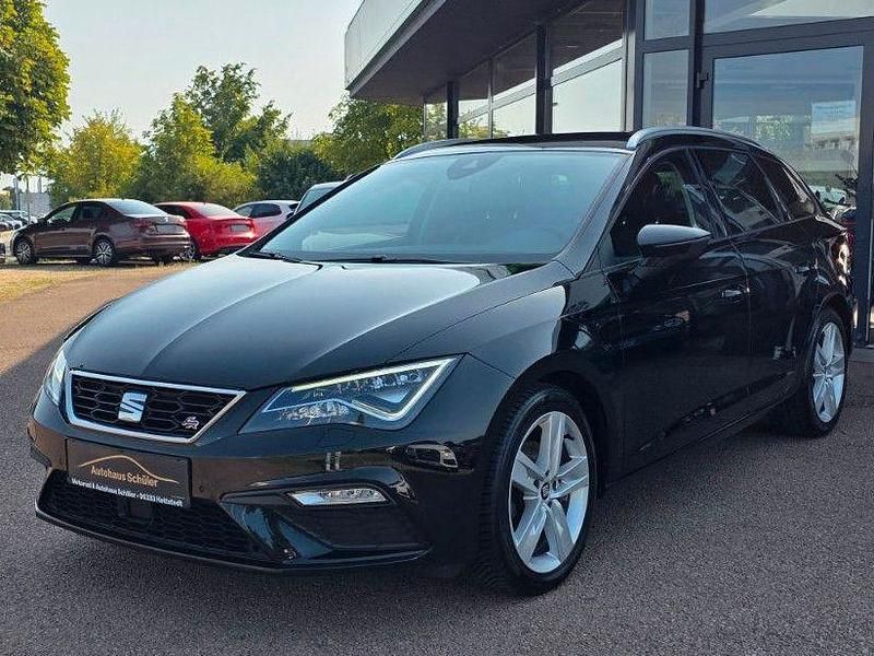 Schwarz Gebraucht 2019 Seat Leon ST FR Kombi | 14.580 € (Fairer Preis) - Bild 1/4