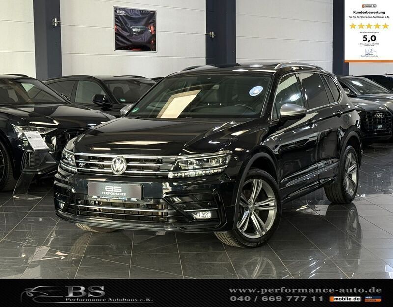 Schwarz Gebraucht 2019 VW Tiguan Allspace Highline SUV | 28.990 € (Etwas zu teuer) - Bild 1/4