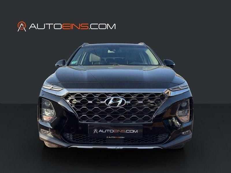 Gebraucht Hyundai Santa Fe Trend 150 PS (110 kW) 2019 Schwarz SUV