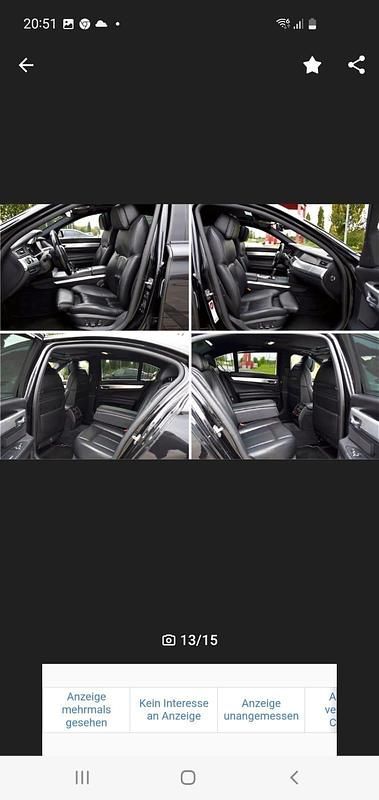 Gebraucht BMW 730 M Sport 245 PS (180 kW) 2011 Schwarz Limousine