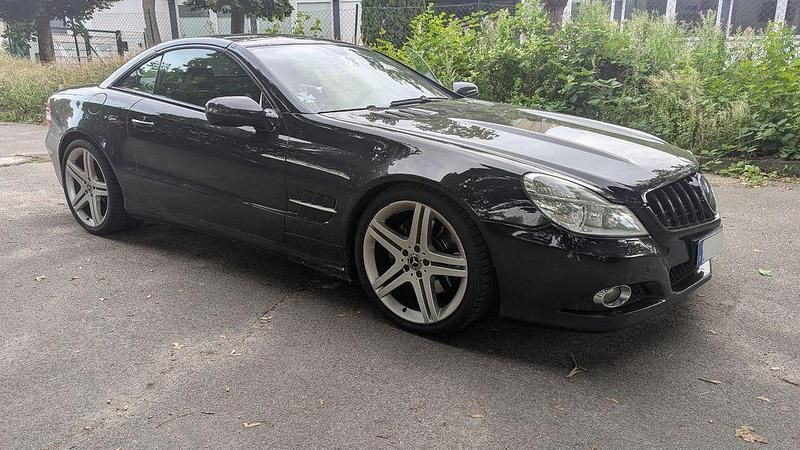 Schwarz Gebraucht 2008 Mercedes SL350 Cabrio | 19.500 € (Superpreis) - Bild 1/4