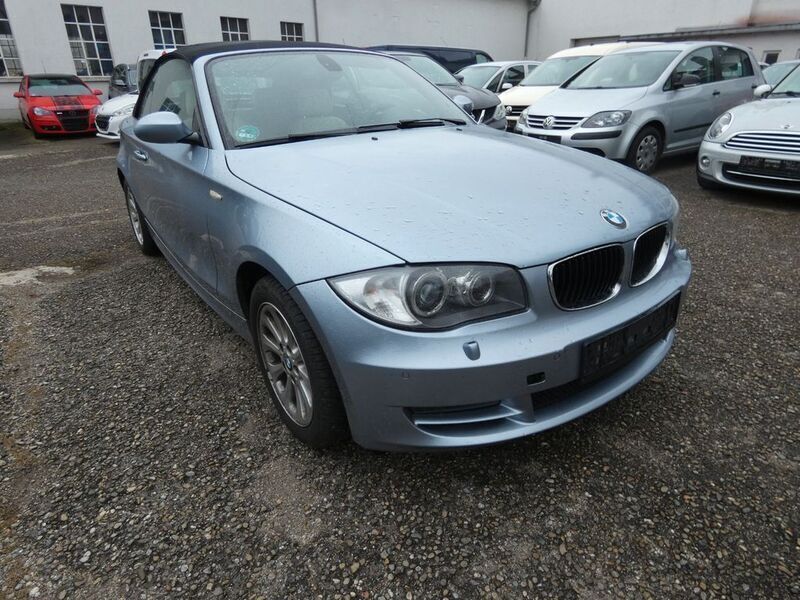 Blau Gebraucht 2008 BMW 120 Cabriolet Advantage Cabrio | 6.990 € (Guter Preis) - Bild 1/4