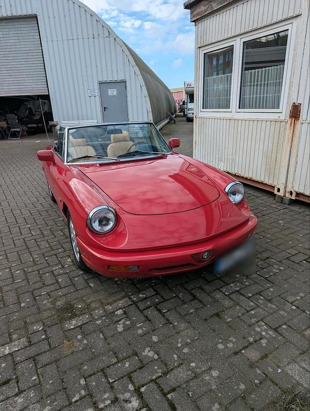 Gebraucht Alfa Romeo Spider 1990 Rot Cabrio