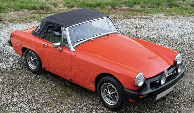 Second-hand MG Midget 71 CP (52 kW) 1978 Roșu Cabrio
