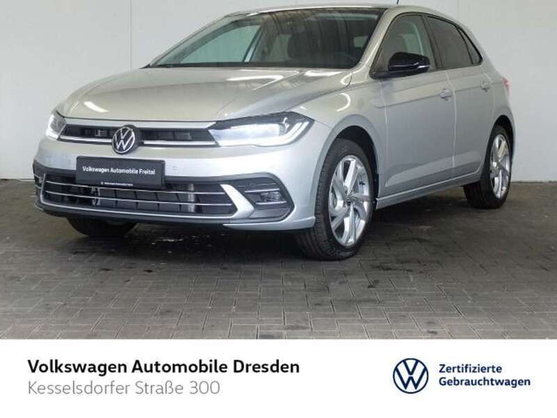 Reflexsilber metallic/schwarz Gebraucht 2025 VW Polo Style Kleinwagen | 26.990 € (Etwas zu teuer) - Bild 1/4