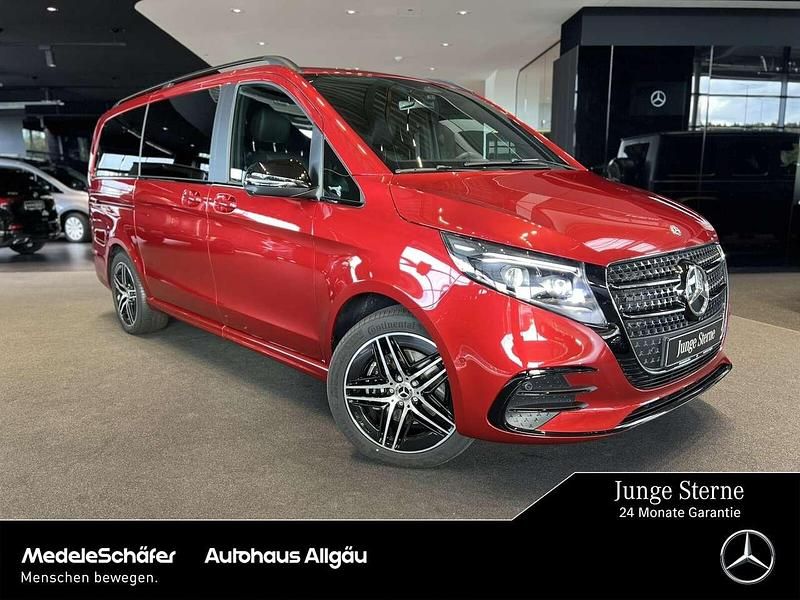 Hyazinthrot Gebraucht 2024 Mercedes V250 Avantgarde Van / Kleinbus | 77.850 € (Teuer) - Bild 1/4