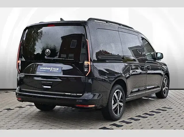Ny VW Caddy Maxi Dark Label 122 HK (89 kW) 2026 Sort MPV