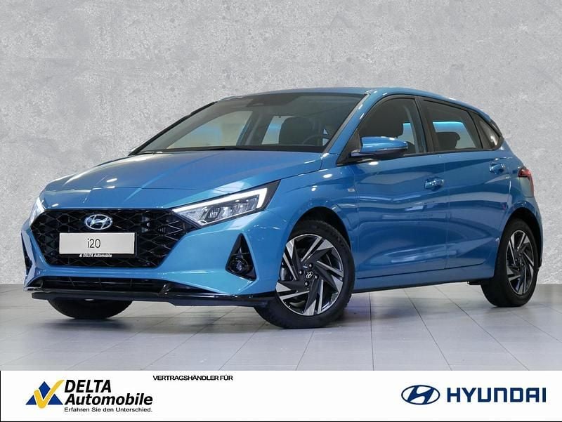 Aqua turquoise / met Gebraucht 2023 Hyundai i20 Trend Kleinwagen | 17.650 € (Guter Preis) - Bild 1/4