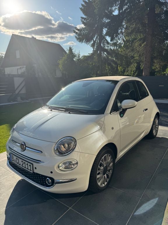 Weiß Gebraucht 2016 Fiat 500C Lounge Cabrio | 12.600 € (Fairer Preis) - Bild 1/4