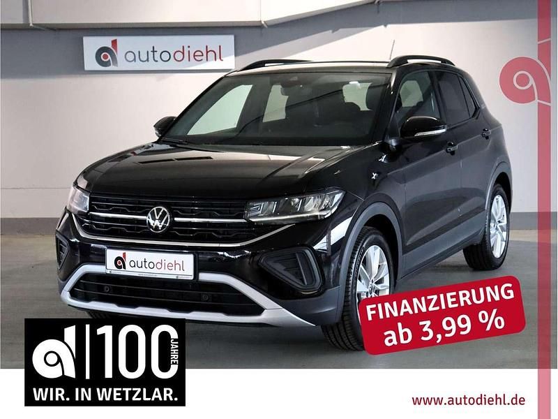 Schwarz Gebraucht 2024 VW T-Cross Goal SUV | 24.490 € (Fairer Preis) - Bild 1/4
