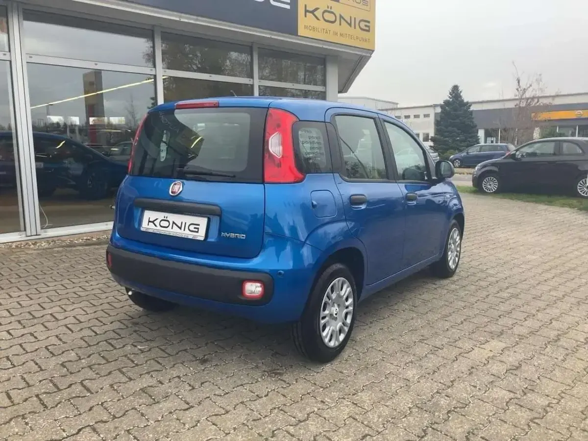 Neu Fiat Panda 69 PS (50 kW) 2025 Italia blau dach schwarz (blau Kleinwagen