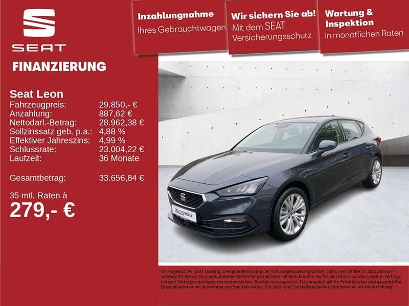 S7 "magnetic tech" Gebraucht 2025 Seat Leon Style Limousine | 26.950 € (Superpreis) - Bild 1/4
